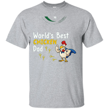 Funny-T-Shirt-World's-Best-Chicken-Dad-T-Shirt
