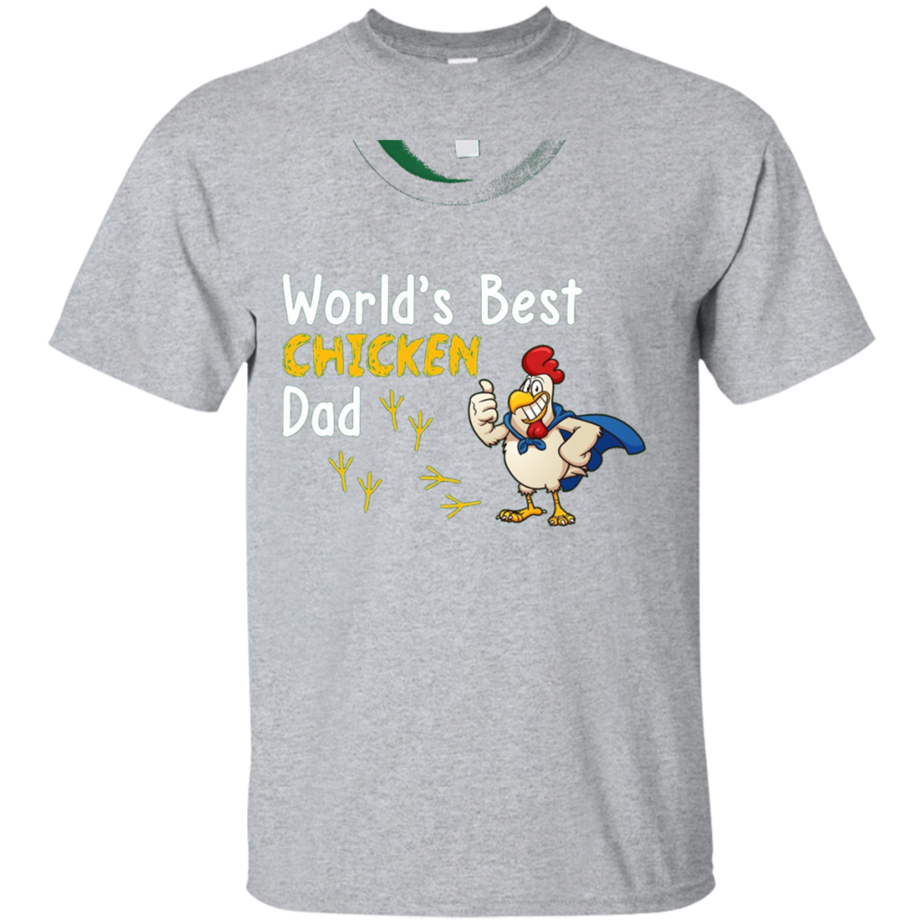 Funny-T-Shirt-World's-Best-Chicken-Dad-T-Shirt