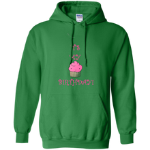 Girly-it's-my-birthday-pink-cupcake-T-Shirt