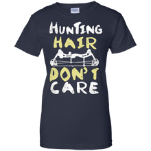 Hunting-Hair-T-shirt---Dont-Care-for-Woman-Bow