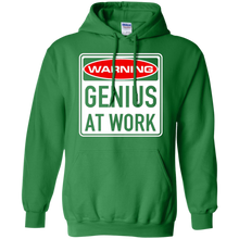Genius-At-Work-Highway-Warning-Road-Sign-Funny-T-Shirt
