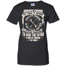 Curious-Enough-To-Take-It-Apart-Mechanic-T-shirts