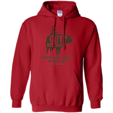 Guy-on-a-Buffalo-Shirt-~-Possum-Possee-Funny-Graphic-Tee