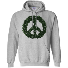 Christmas-Peace-Wreath-T-Shirt