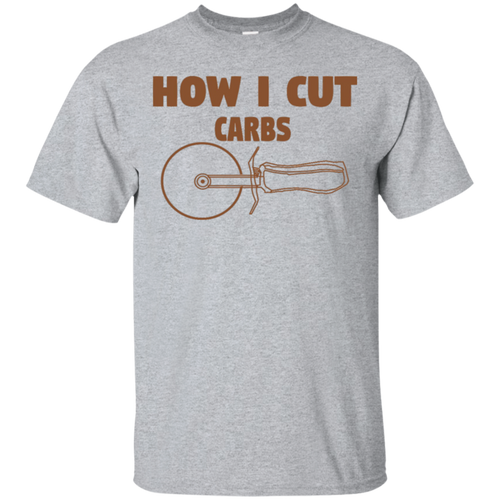How-I-Cut-Carbs-T-Shirt-Pizza-Funny-Gluten-Lovers-Foodie-Tee