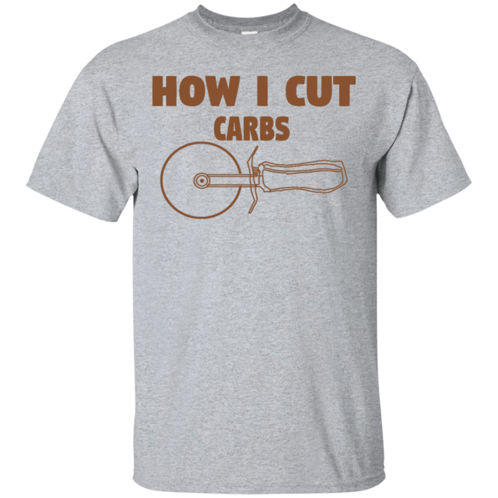 How-I-Cut-Carbs-T-Shirt-Pizza-Funny-Gluten-Lovers-Foodie-Tee
