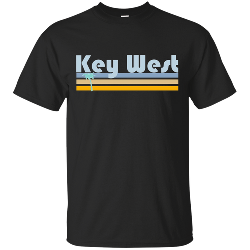 Florida-Beachgoer-Retro---Palm-Tree-Key-West-T-Shirt
