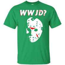 FUNNY-HALLOWEEN-T-SHIRT-What-Would-Jason-Do-WWJD-Horror