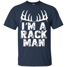 Hunting-Outdoorsman-T-Shirts---I'm-A-Rack-Man-Funny-Shirt