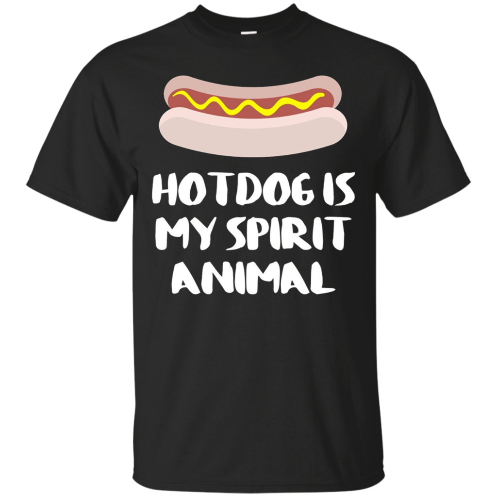 Hotdog-is-my-spirit-animal-shirt