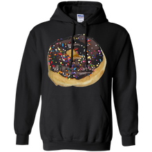 Chocolate-Icing-Colored-Sprinkles-Donut-T-shirt