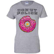 Donut-Police-T-Shirt-Officer-Law-Crime-Foodie-Graphic-Tee
