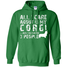 Corgi-Shirt-All-I-care-about-is-my-Corgi-T-shirt