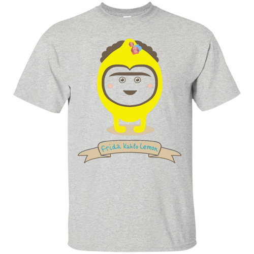 Frida-Lemon-Cartoon-design-Kahlo-Funny-T-shirt