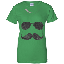 Cool-Shades-And-Mustage-Vintage-T-shirt