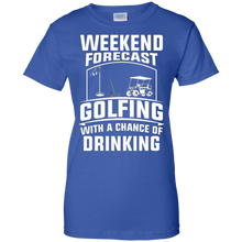 Funny-Love-Golf-Quote-Gift-Drinking-Weekend-Forecast-T-Shirt