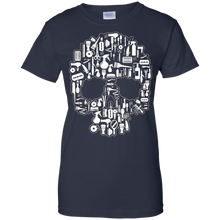 Hair-Stylist-Sugar-Skull-T-Shirt