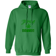 Hirish-For-Life-Marijuana-Pot-Leaf-T-shirt-Irish-Weed-smoke