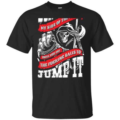 DON'T-JUDGE-MY-SIDE-OF-THE-FENCE-T-SHIRT