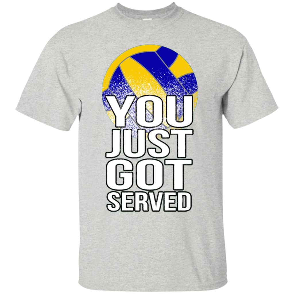 Gifts-for-volleyball-players-You-just-got-served-tshirt-APA