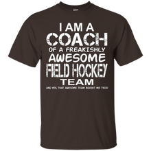 I-Am-a-Coach-of-an-Awesome-Field-Hockey-Team-T-Shirt-Top-Tee