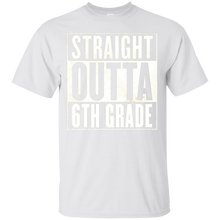 Funny-6th-Grade-T-Shirt---STRAIGHT-OUTTA-6TH-GRADE-Shirt