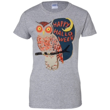 Halloween-Owl-Moon-T-Shirt-Autumn-Cute-Animal-Shirt