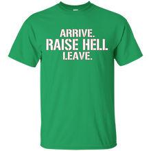 Dicky-Ticker-Arrive-Raise-Hell.-Leave.-T-shirt-Wrestling