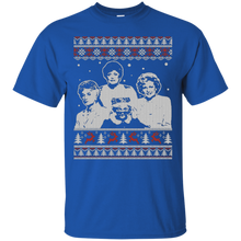 Golden-Girls-Queens-Ugly-Christmas-Sweater-T-Shirt