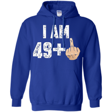 I-Am-49-+-Middle-Finger-Funny-50th-Birthday-T-Shirt