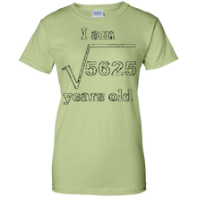 I-Am-75-Years-Old-Square-Root-Funny-75th-Birthday-T-Shirt