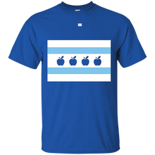 Chicago-Teachers-Flag-Apple-t-shirt