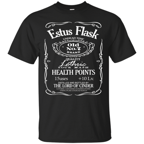 Estus-Flask-Bottle-Label-T--Shirt