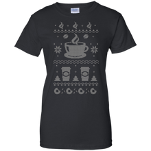 Coffee-Themed-Ugly-Christmas-Sweater-Style-T-Shirt