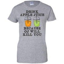 Drink-Apple-Juice-Because-OJ-Will-Kill-You-Funny-OJ-Shirt