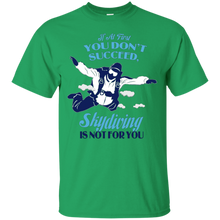 Funny-skydiving-t-shirt-if-at-first-you-dont-succeed