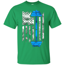 Gym-Fitness-Weightlifting---American-Flag-Lifting-T-shirt
