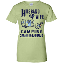 Husband-and-Wife-Camping-Partners-For-Life-TShirt