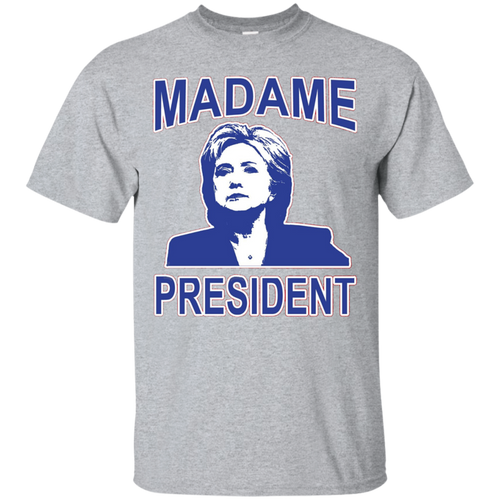 Hillary-Clinton-T-shirt-Madame-President-by-Scarebaby-Design