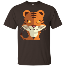 Funny-T-Shirt-Cartoon-Animals-Tiger-Tee