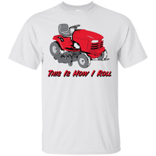 Funny-Riding-Mower-Landscaper-Gardener-How-I-Roll-T-Shirt