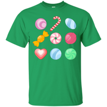 Hard-Candies-Varieties---Candy-YUM!-Candy-Cane-Mint-T-Shirt