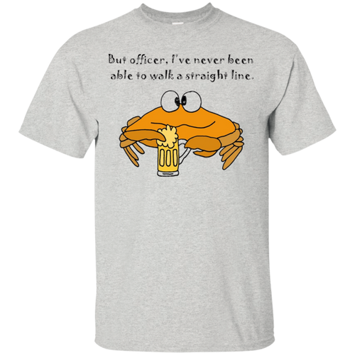 Funny-Funky-Crab-Drinking-Beer-T-Shirt