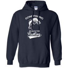 Gone-Fishing-Be-Back-For-Hunting---Funny-Hunting-T-shirt