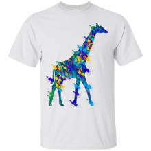 Giraffe-Watercolor-Splash-Love-Giraffe-Paint-Tee-T-Shirt