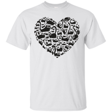 Heart-Cats-T-shirt