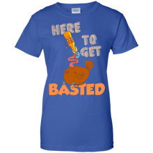 Here-to-Get-Basted-Funny-Drunk-Turkey-T-Shirt