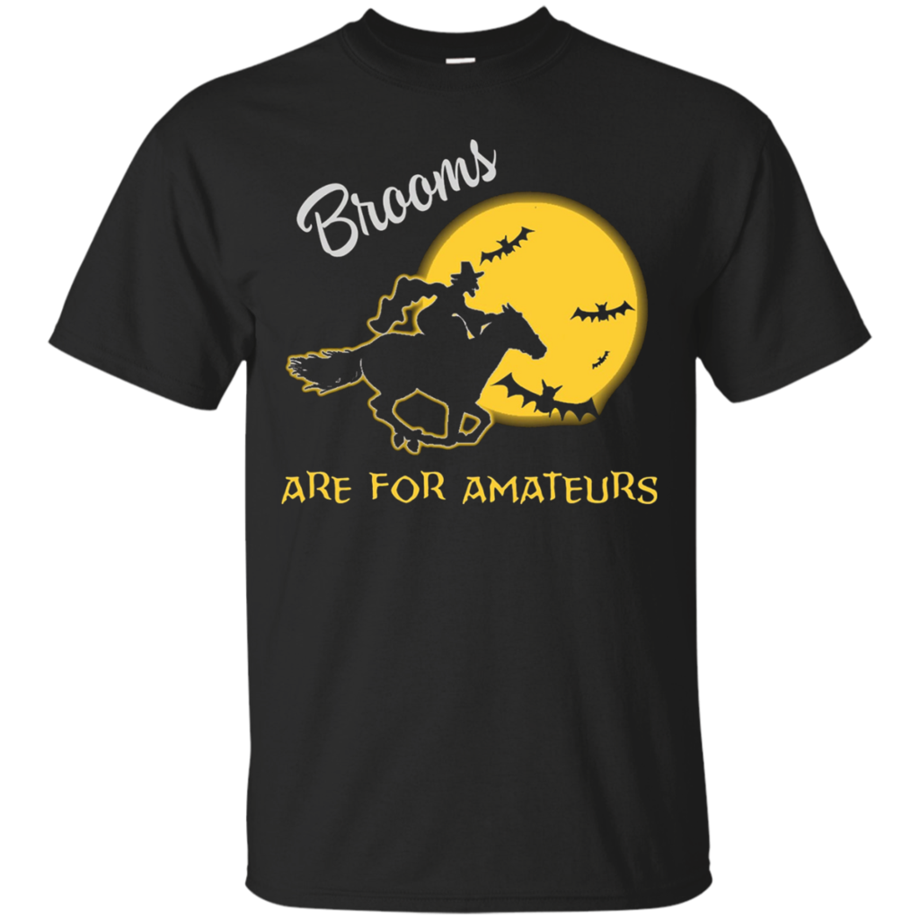 Horse-lovers-Halloween-Shirt-2016---Brooms-are-for-amateurs