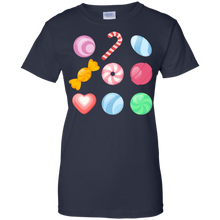 Hard-Candies-Varieties---Candy-YUM!-Candy-Cane-Mint-T-Shirt