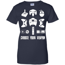 Choose-Your-Weapon-Shirt---Shirt-for-Gamers